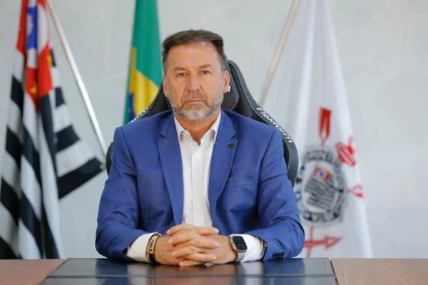 1 de 1 Foto colorida de Augusto Melo, presidente do Corinthians - Metrópoles - Foto: Reprodução