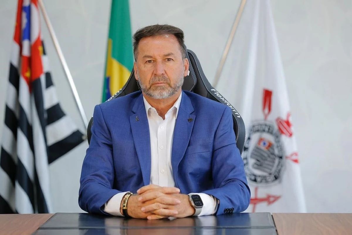 1 de 1 Foto colorida de Augusto Melo, presidente do Corinthians - Metrópoles - Foto: Reprodução