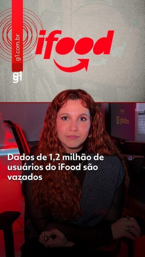 Entregador da Ifood — Foto: Divulgação