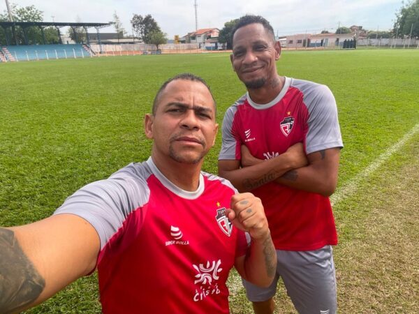 1 de 1 Walter e Marcão no Tupy, de Jussara (GO) — Foto: Arquivo pessoal