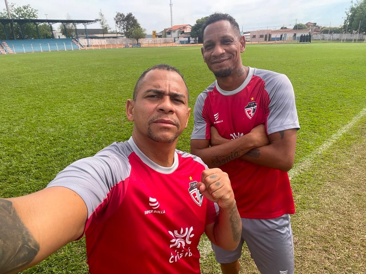 1 de 1 Walter e Marcão no Tupy, de Jussara (GO) — Foto: Arquivo pessoal